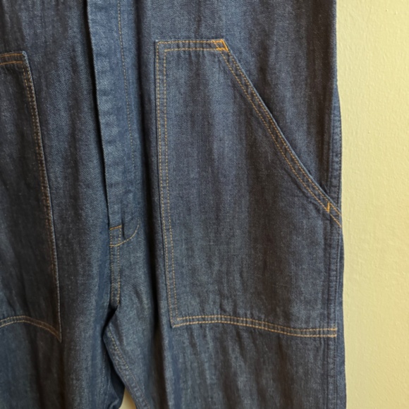 LEVI'S Jeans Straight Leg Coverall - Size Small - Picture 7 of 9